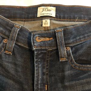 J Crew toothpick jeans